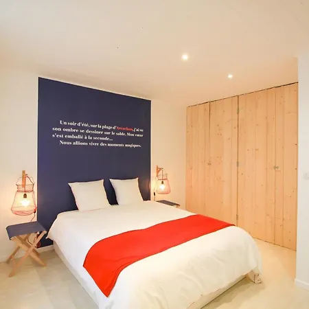 Appartement La Maison Bleue - En Plein Coeur D'arcachon *